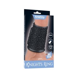 LOVETOY Drip Knights Ring Vibrierende Penismanschette...