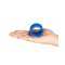 LOVETOY Pinnacle Pro Deep Rib Grip Penisring oder Hodenstrecker Blau