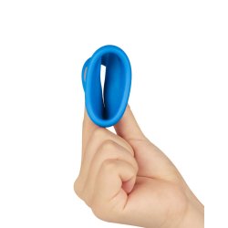 LOVETOY Pinnacle Pro Tapered Squeeze Penisring oder Hodenstrecker Blau