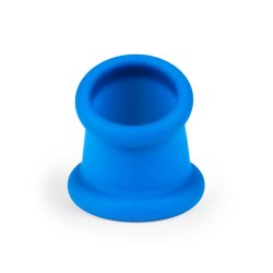 LOVETOY Pinnacle Pro Tapered Squeeze Penisring oder Hodenstrecker Blau