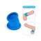 LOVETOY Pinnacle Pro Tapered Squeeze Penisring oder Hodenstrecker Blau