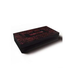 TABOOM Wild Roses Ankle Cuffs Schwarz/Gold
