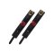TABOOM Wild Roses Wrist Cuffs Schwarz/Gold