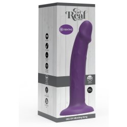 TOY JOY Get Real Dildo mit Vibration 19,5cm Violett