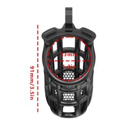 RIMBA P-CAGE Peniskäfig PC06 Large Schwarz