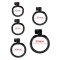 RIMBA P-CAGE Peniskäfig PC06 Large Schwarz