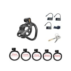 RIMBA P-CAGE Peniskäfig PC07 X-Small Schwarz