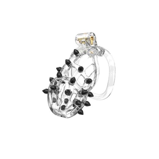 RIMBA P-CAGE Peniskäfig PC09 mit Spikes Medium Transparent