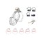 RIMBA P-CAGE Peniskäfig PC08 Medium Transparent