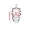 RIMBA P-CAGE Peniskäfig PC08 Medium Transparent