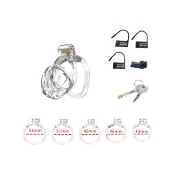 RIMBA P-CAGE Peniskäfig PC08 Small Transparent