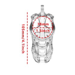 RIMBA P-CAGE Peniskäfig PC11 Large Transparent