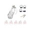 RIMBA P-CAGE Peniskäfig PC11 Large Transparent