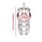 RIMBA P-CAGE Peniskäfig PC11 Large Transparent