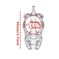 RIMBA P-CAGE Peniskäfig PC11 Medium Transparent