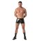 TOF Vinyl Zipped Push Up Boxer Schwarz