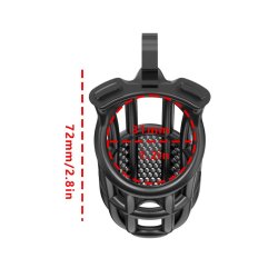 RIMBA P-CAGE Peniskäfig PC06 Medium Schwarz