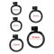 RIMBA P-CAGE Peniskäfig PC06 X-Small Schwarz