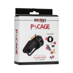 RIMBA P-CAGE Peniskäfig PC05 Schwarz