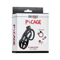 RIMBA P-CAGE Peniskäfig PC02 Large Schwarz