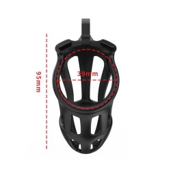 RIMBA P-CAGE Peniskäfig PC02 Medium Schwarz