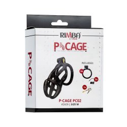 RIMBA P-CAGE Peniskäfig PC02 Medium Schwarz