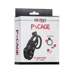 RIMBA P-CAGE Peniskäfig PC01 Large Schwarz