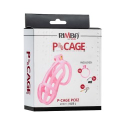 RIMBA P-CAGE Peniskäfig PC02 Large Pink