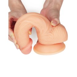 LOVETOY Dildo Ultra Soft Dude Ø 4 x 20 cm Beige