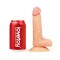 LOVETOY Dildo Ultra Soft Dude Ø 3.6 x 18 cm Beige