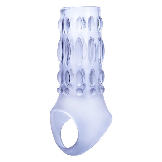 NMC Penishülle offen mit Hodenring 7.6 cm transparent