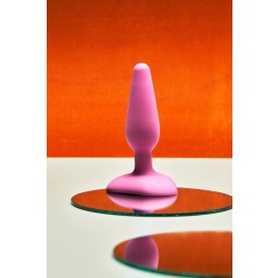 B-VIBE Beginners Vibrating Anal-Plug aus Silikon Pink