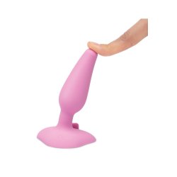 B-VIBE Beginners Vibrating Anal-Plug aus Silikon Pink