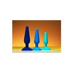 B-VIBE Anal Plug 3er Set aus Silikon