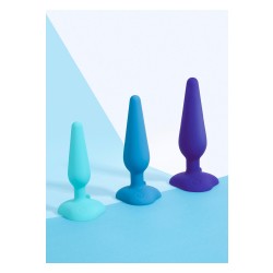 B-VIBE Anal Plug 3er Set aus Silikon