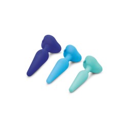 B-VIBE Anal Plug 3er Set aus Silikon