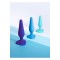 B-VIBE Anal Plug 3er Set aus Silikon