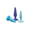 B-VIBE Anal Plug 3er Set aus Silikon