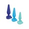 B-VIBE Anal Plug 3er Set aus Silikon