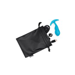 B-VIBE P-Spot Snug Plug mit Vibration & Fernbedienung 95 g Blau