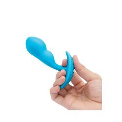B-VIBE P-Spot Snug Plug mit Vibration & Fernbedienung 95 g Blau