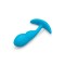B-VIBE P-Spot Snug Plug mit Vibration & Fernbedienung 95 g Blau