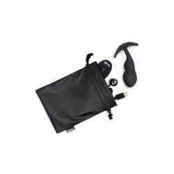 B-VIBE P-Spot Snug Plug mit Vibration & Fernbedienung 145 g Schwarz