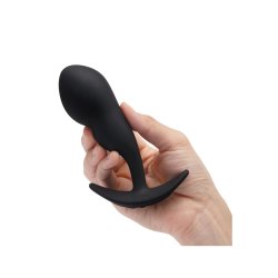 B-VIBE P-Spot Snug Plug mit Vibration & Fernbedienung 145 g Schwarz
