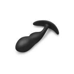 B-VIBE P-Spot Snug Plug mit Vibration & Fernbedienung 145 g Schwarz