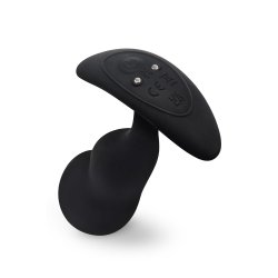B-VIBE P-Spot Snug Plug mit Vibration & Fernbedienung 145 g Schwarz
