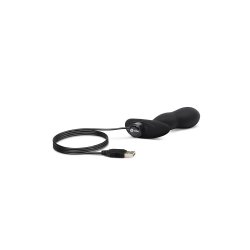 B-VIBE P-Spot Snug Plug mit Vibration & Fernbedienung 145 g Schwarz