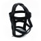 KIOTOS Head Cage mit Reissverschluss Leder Schwarz
