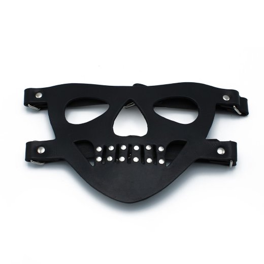 KIOTOS Face Muzzle The Bane Leder Schwarz