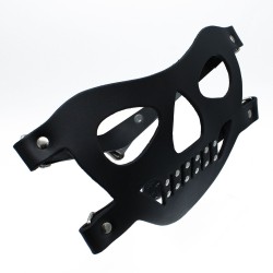 KIOTOS Face Muzzle The Bane Leder Schwarz